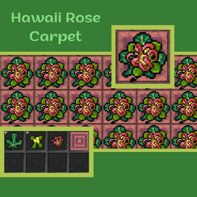 Hawaii Rose Carpet