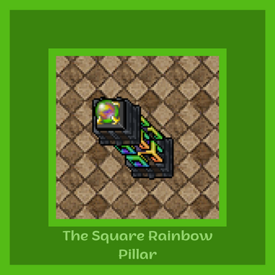The Square Rainbow Pillar