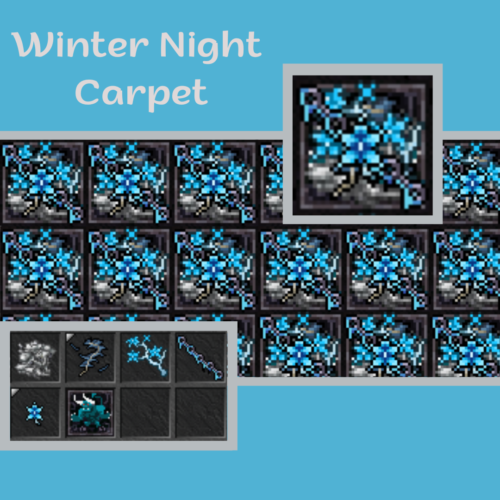 Winter Night Carpet