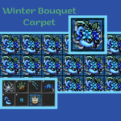Winter Bouquet Carpet