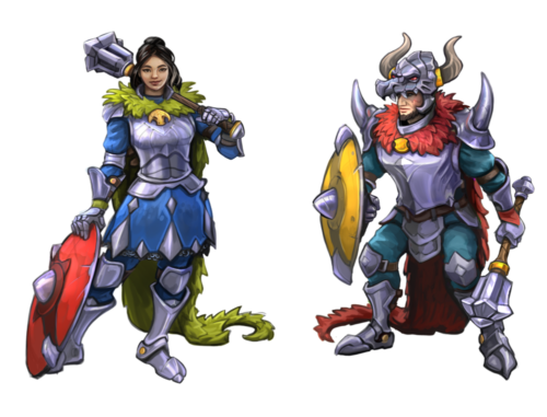 Dragon Knight Outfits