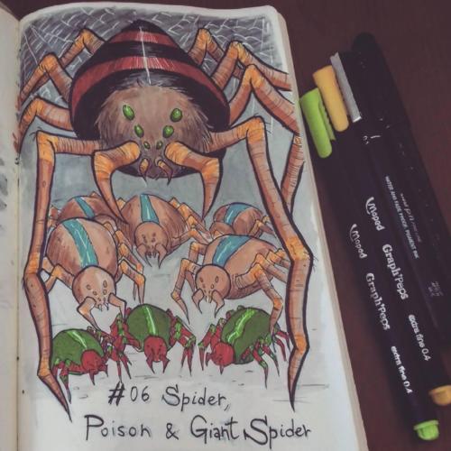 "Spider, Poison & Giant Spider" by Elias Archanjo