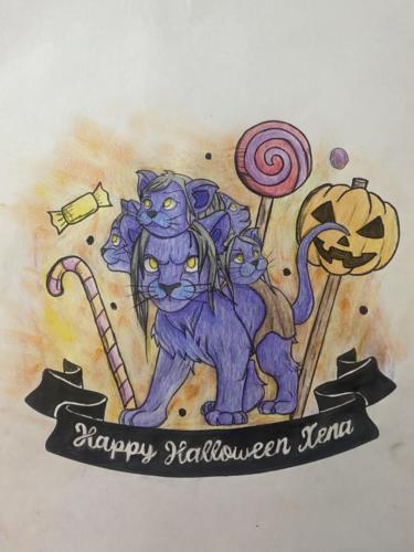 Halloween fanart by Tirano Flamel