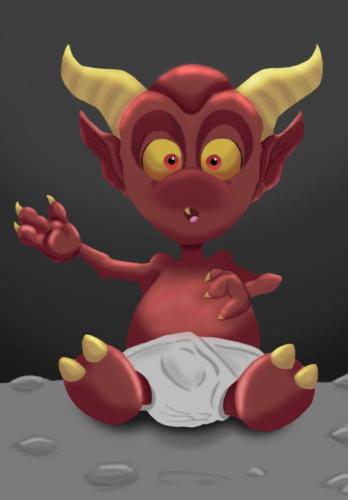 "Demon Infant" by Caio Lucas